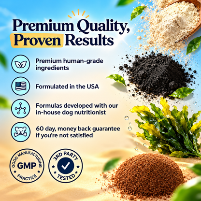 Dental Powder — Fresh Breath, Cleaner Teeth & Healthier Gums for Dogs
